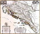 LUČIĆ, IVAN (IOANNES LUCIO): MAP OF ILLYRICUM